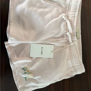 DL1961 Girl's Light Pink Athletic Shorts